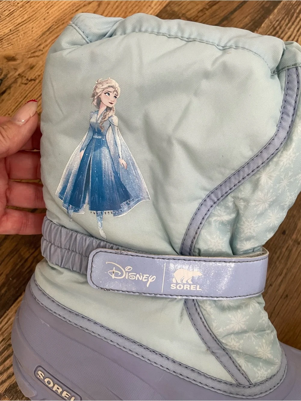 Sorel Disney winter snow boots girl 6